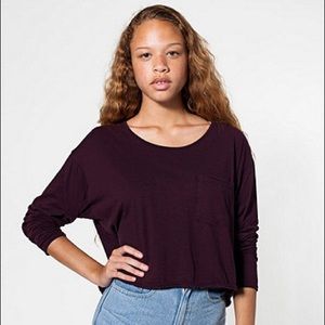 American Apparel Tops - American Apparel Long Sleeve Pocket Tee American Apparel Tops - American Apparel Long Sleeve Pocket Tee